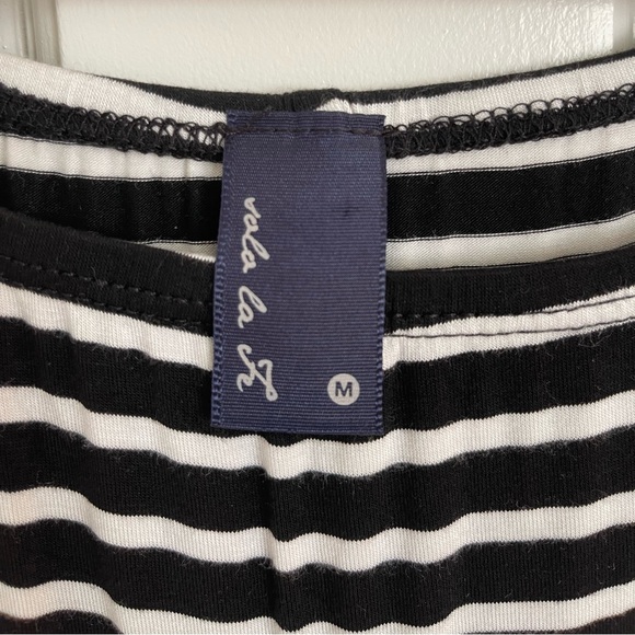 Boutique off the shoulder mini bell sleeve dress. - Picture 2 of 3